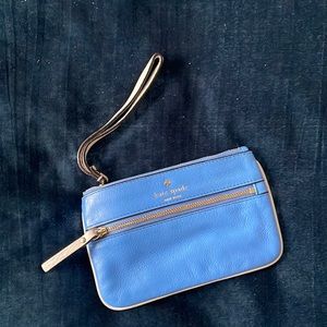 Light blue Kate Spade wristlet